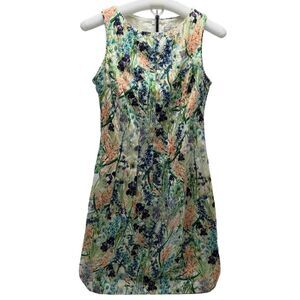 Coast Floral‎ Print Sleeveless Dress Summer Garden Party Cocktail Elegant